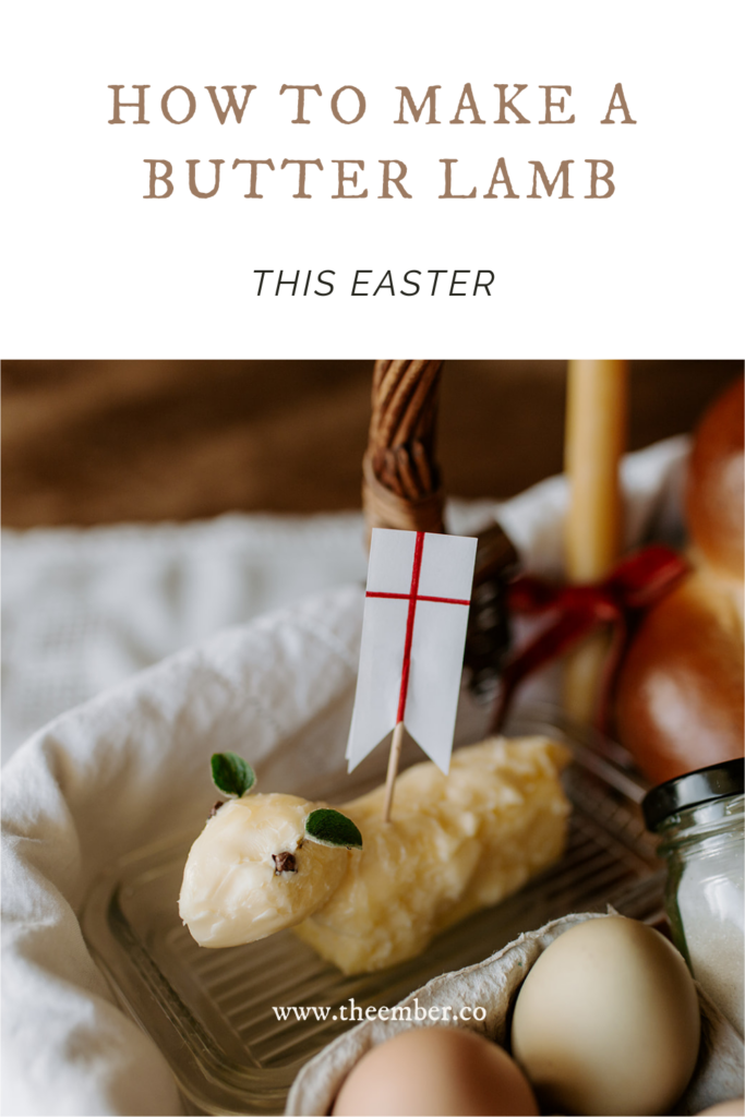 How to make a butter lamb for Easter